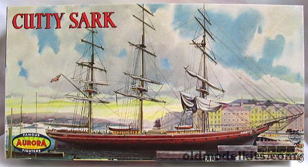 Aurora 1/260 Cutty Sark, 432-198 plastic model kit